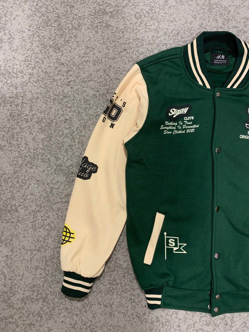 H&M Varsity Jacket, Men's Fashion, Coats, Jackets and Outerwear on