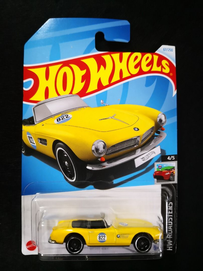 Hot Wheels BMW 507 Yellow 2024, Hobbies & Toys, Toys & Games on Carousell