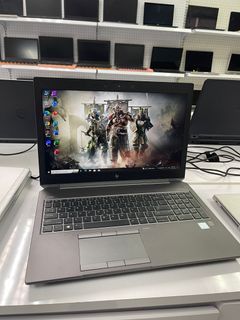 HP zbook 15 G6 for Autocad Video editing solid works gaming 15.6 inch 64GB RAM 1TB SSD i9-9th Gen 4GB Graphics