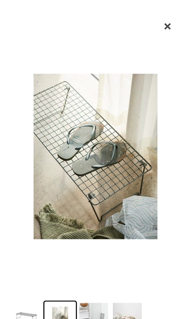 IKEA Grejig shoe rack black, 傢俬＆家居, 傢俬, 櫃子、組合櫃及置物架 Carousell