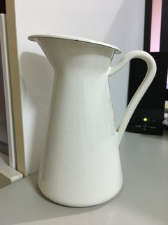 ＊品味。生活＊IKEA SOCKERÄRT 白色 花瓶 水壺 16公分 多用途 收納 拍照 裝飾