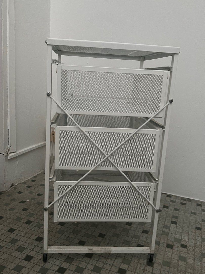 IKEA storage rack, Furniture & Home Living, Furniture, Shelves
