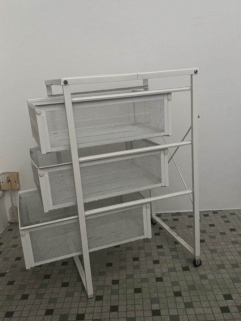 IKEA storage rack, Furniture & Home Living, Furniture, Shelves