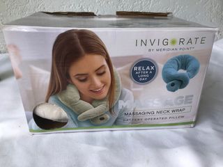 Invigorate Massaging Neck Pillow  Used