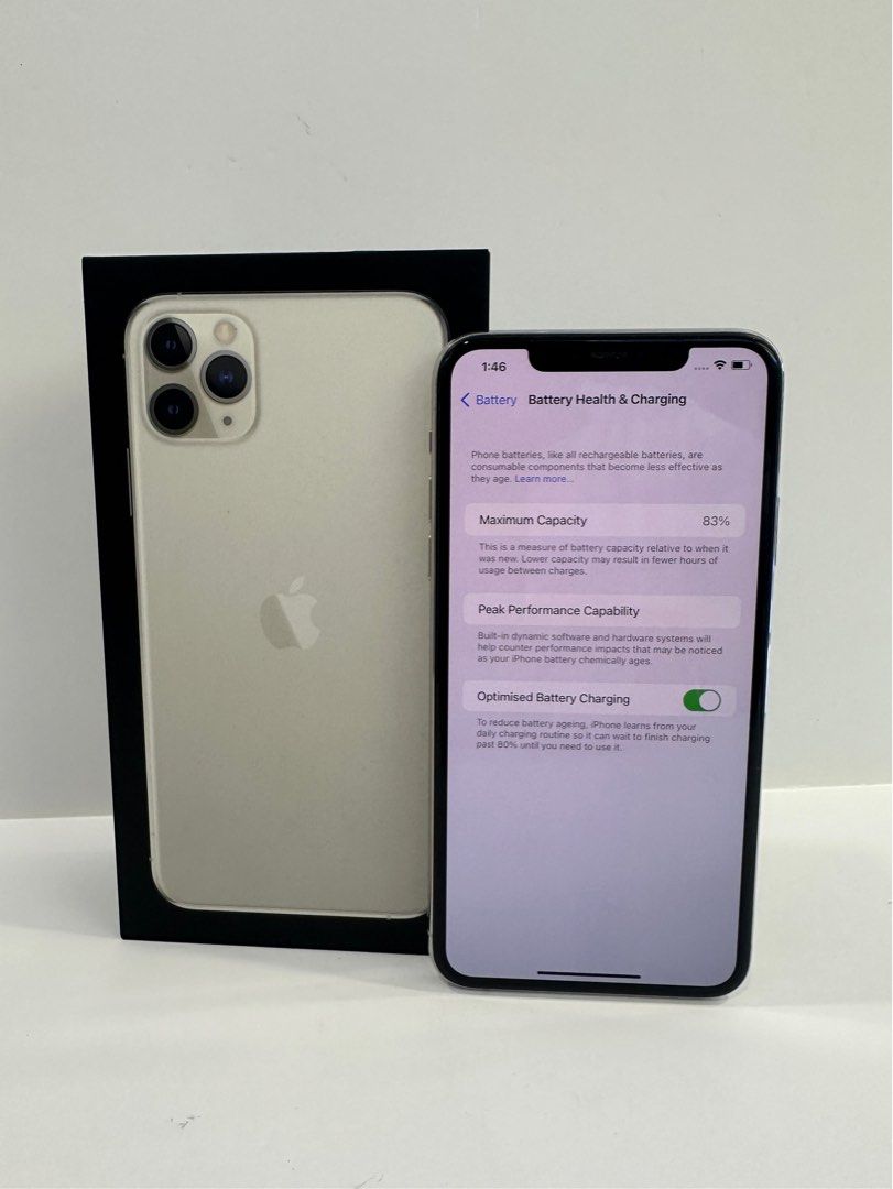 iPhone 11 Pro Max Silver 256GB