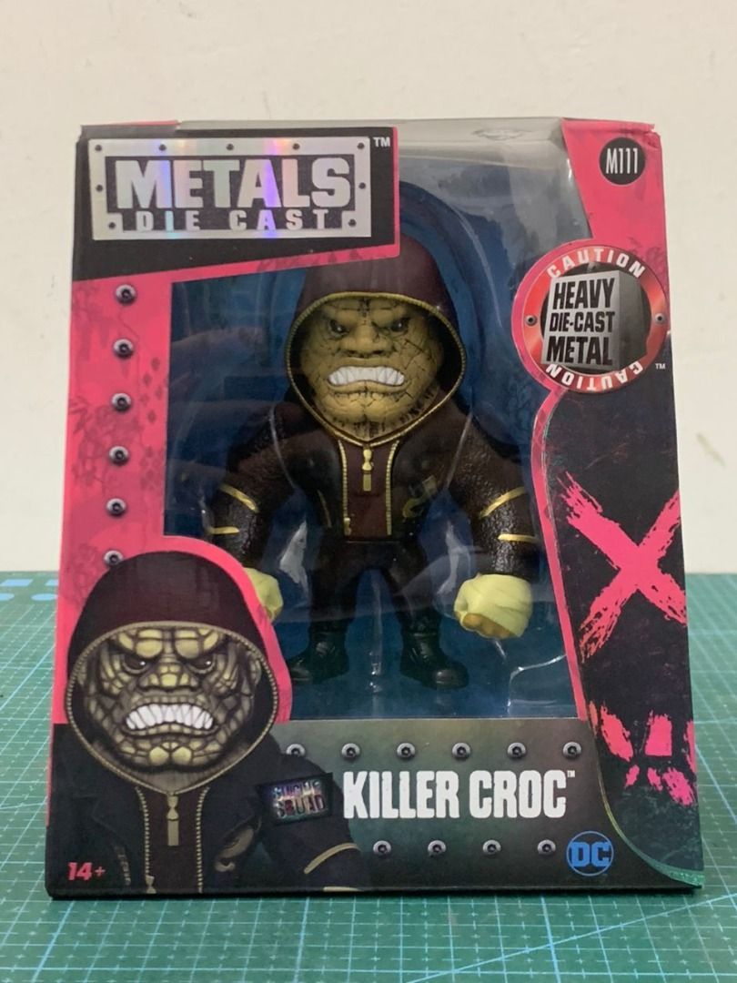JADA TOYS METALFIGS DC HEROES SUICIDE SQUAD KILLER CROC DIECAST