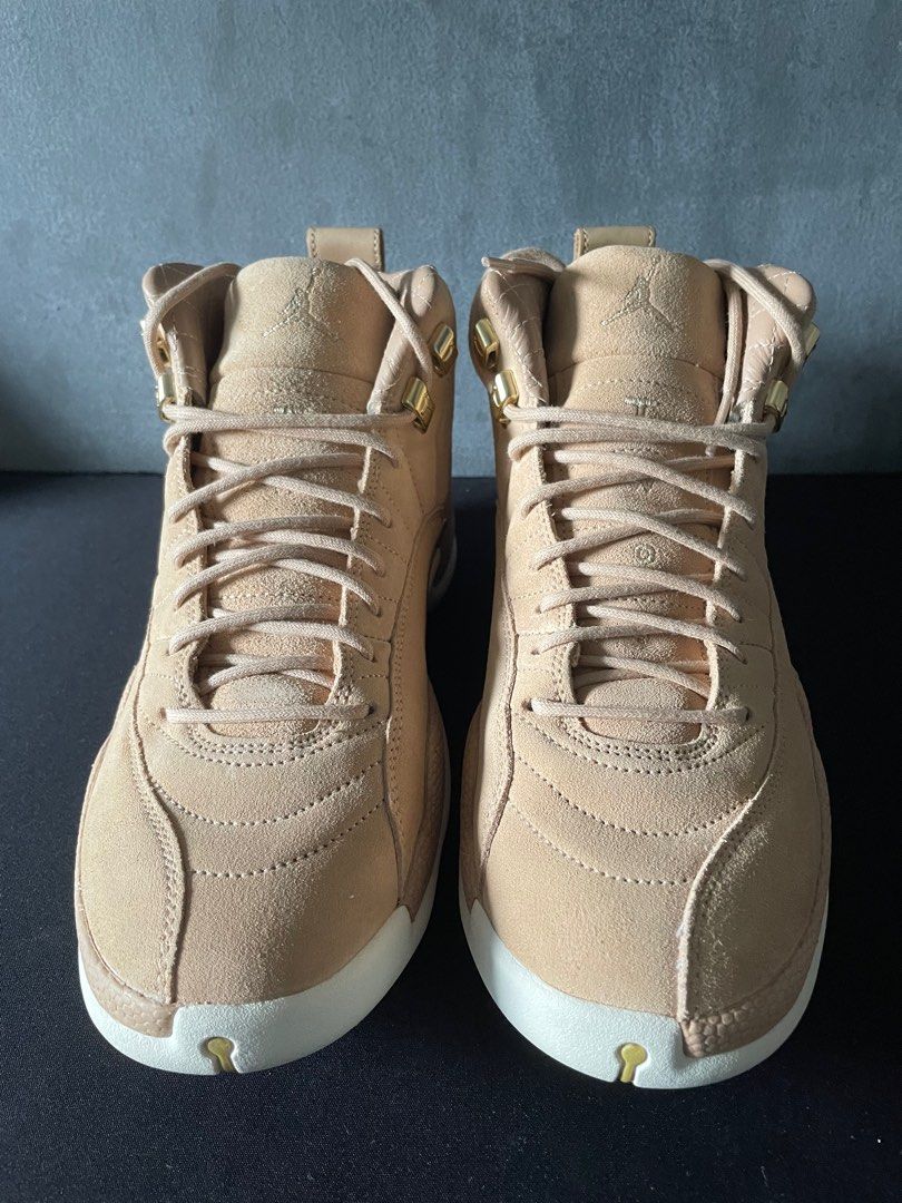 Jordan 12 beige cheap