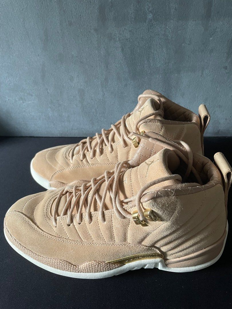 Air Jordan 12 Vachetta Tan Size 9.5 US 41 EU Men s Fashion