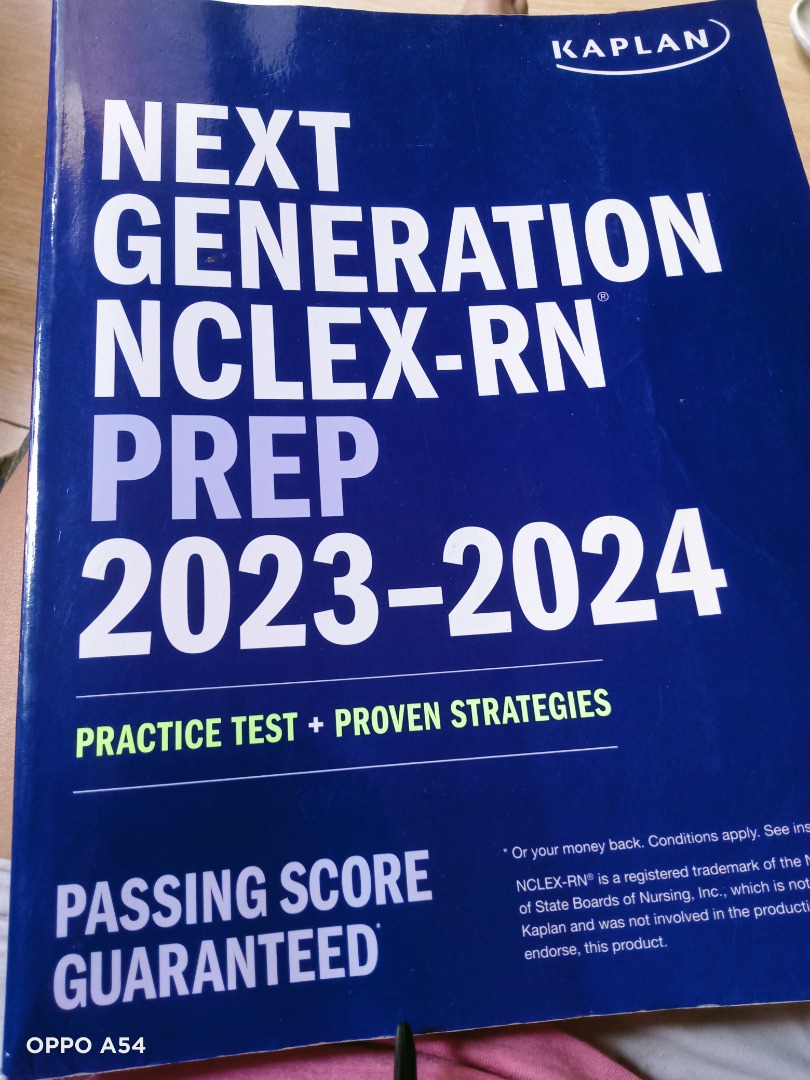 Kaplan NCLEX, Hobbies &amp; Toys, Books &amp; Magazines, Textbooks on Carousell
