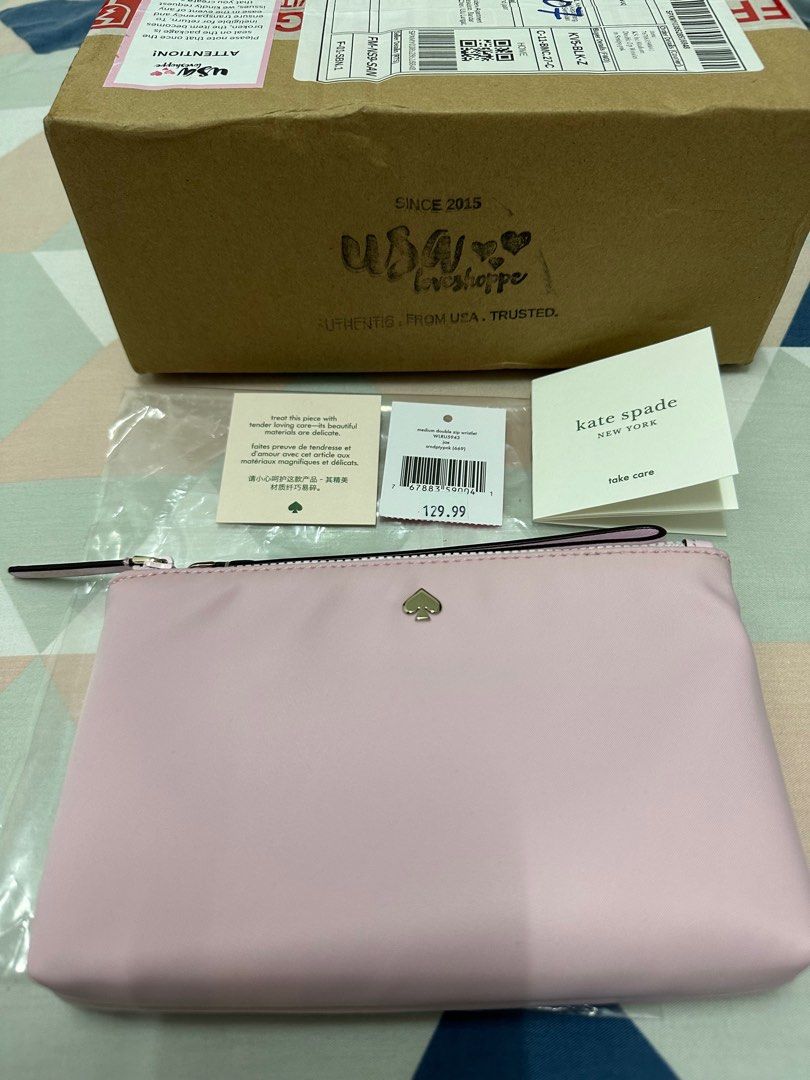 Kate spade jae medium double hot sale zip wristlet