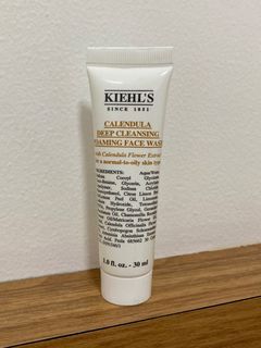 💯Kiehl's Calendula Deep Cleansing Foaming Facial Wash