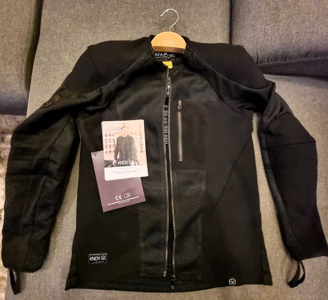 Knox Urbane Pro MKII Armored Motorcycle Jacket CE Level 2 Dainese