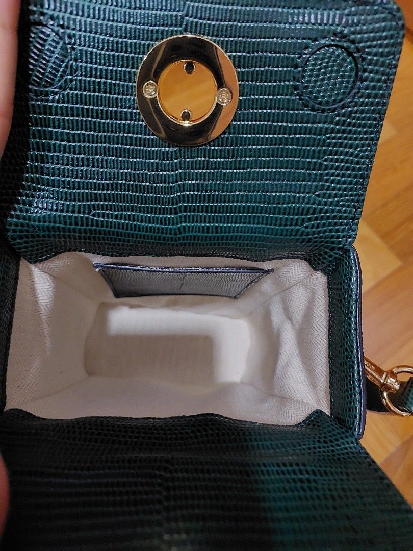 Korean Koimooi bag dark Jade green bag