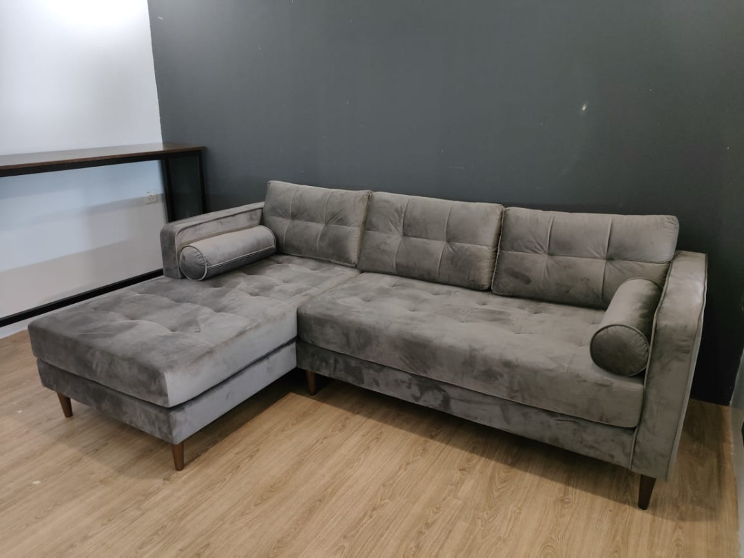 L SHAPE SOFA DIRECT KILANG, Furniture & Home Living, Furniture, Sofas