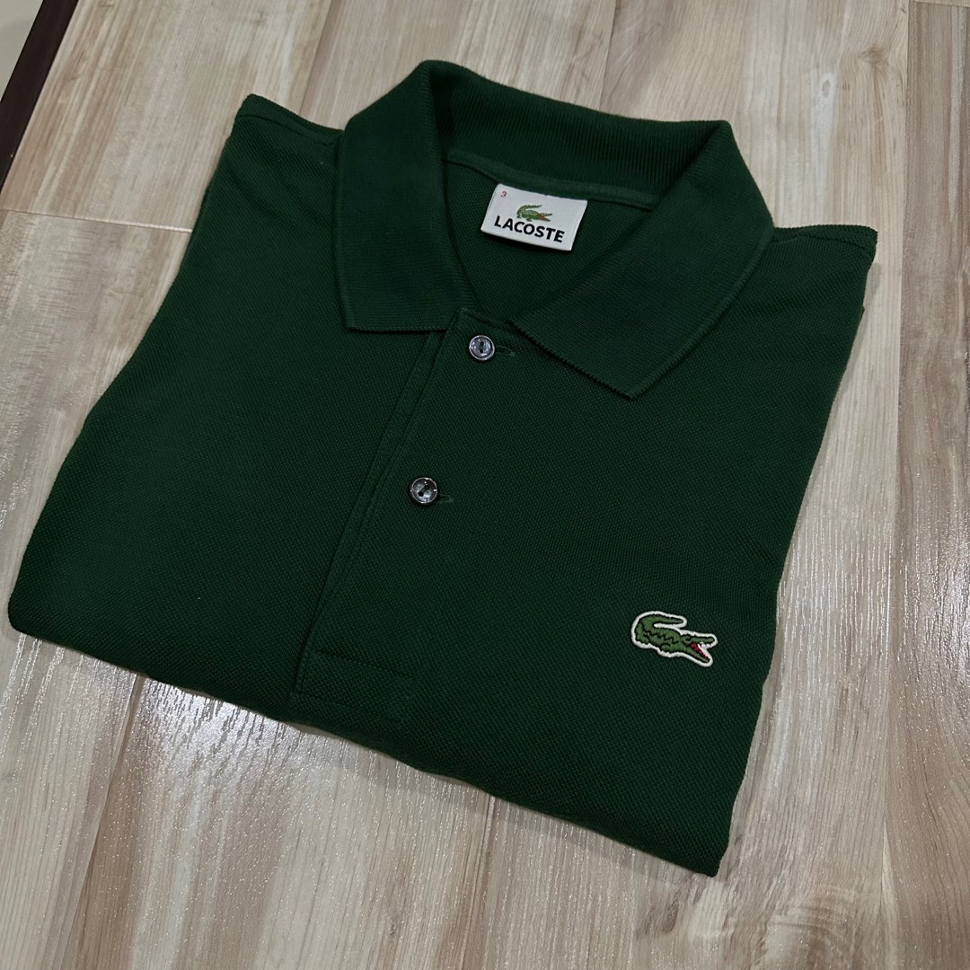 Dark green lacoste 2025 polo