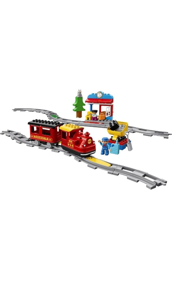 LEGO 10874 DUPLO Town Steam Train 59 Pieces Hobbies Toys Toys Games on Carousell