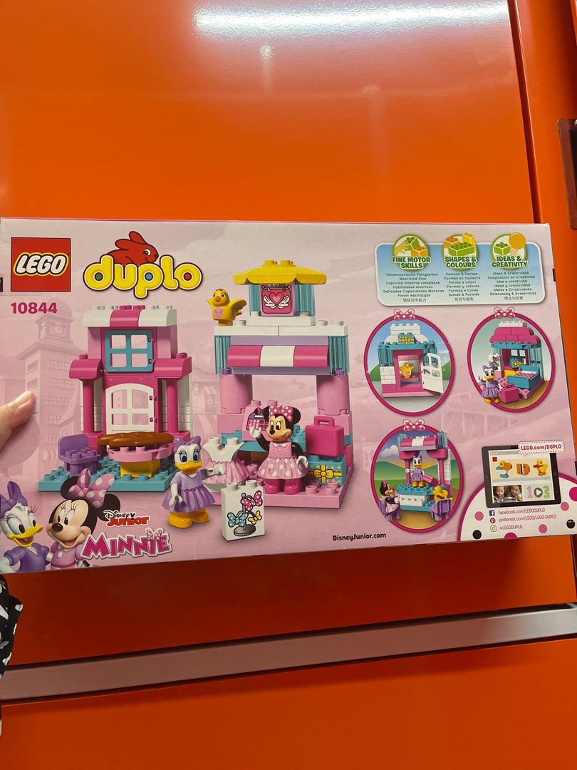 LEGO DUPLO Brand Disney Minnie Mouse Bow Tique 10844 Building Kit 70Piece RETIRED PRODUCT Hobbies Toys Toys Games on Carousell