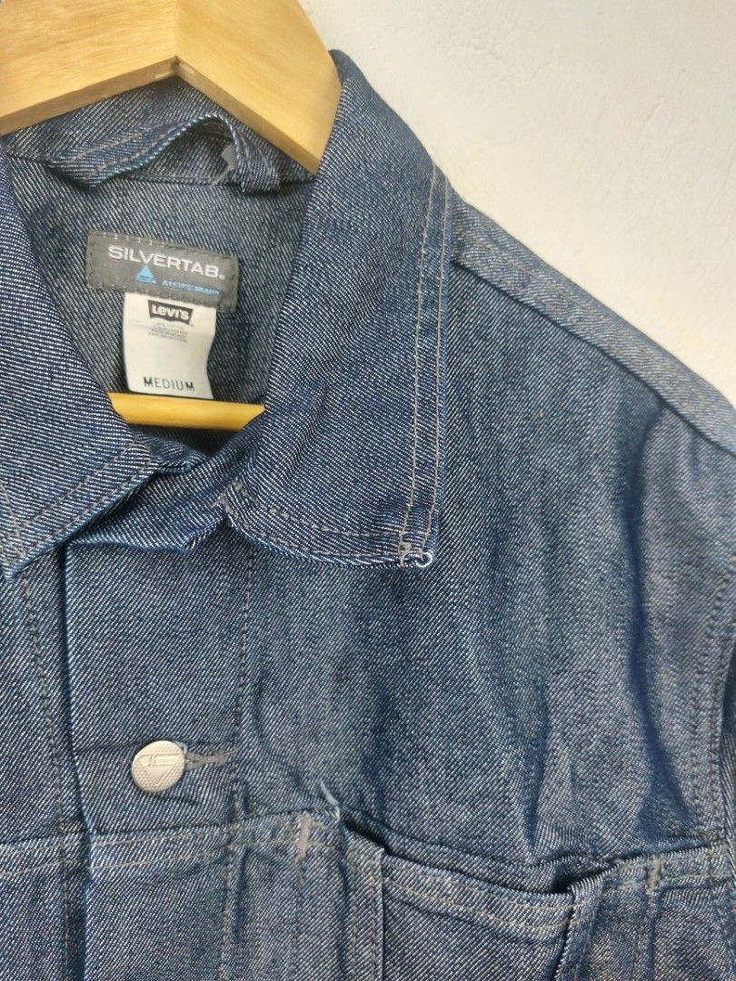 Levis silvertab denim jacket, Men's Fashion, Coats, Jackets and ...