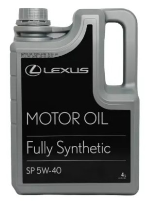 LEXUS GENUINE API SP 5W40 Fully Synthetic Motor Oil 4 liter, Car ...