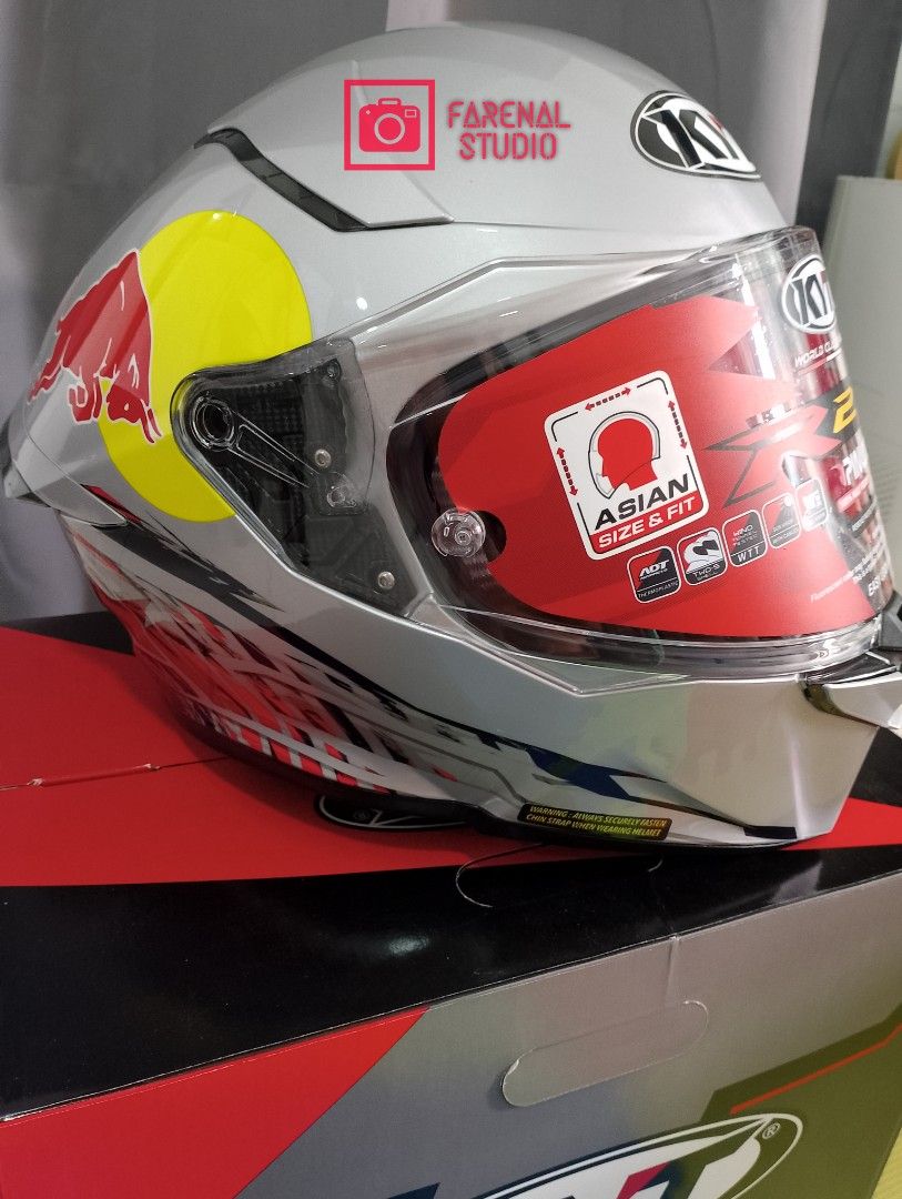 Helm redbull full face on sale