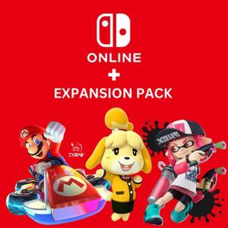 LIMITED SLOTS LEFT FOR 12 MONS SUBS! Nintendo Switch Online + Expansion Pack (Limited Slot Available) for Nintendo Switch Games