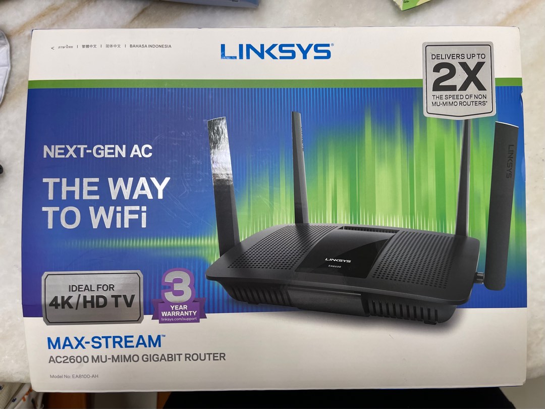 Linksys Router Ea8100AH, Computers & Tech, Parts & Accessories