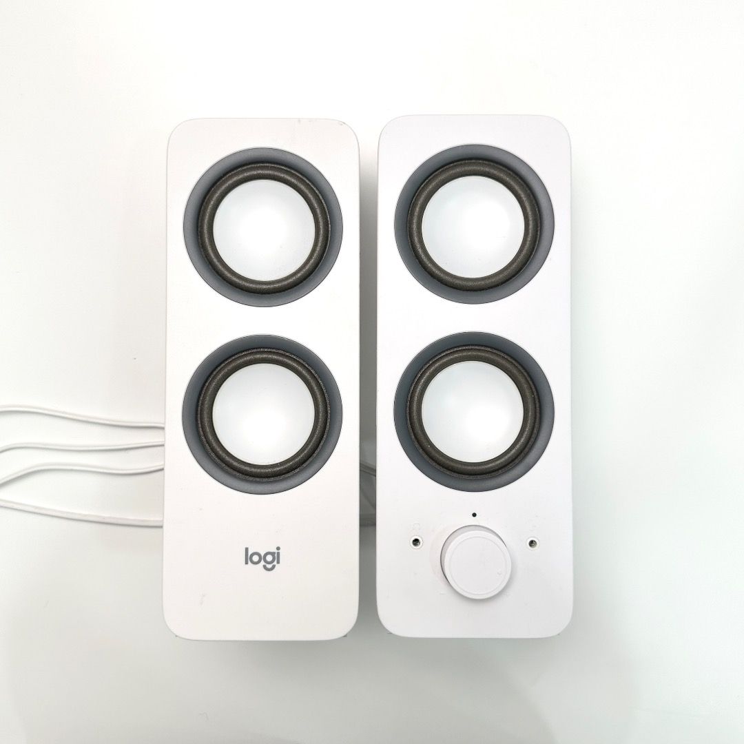 Logitech Z200 White Speaker Audio Soundbars Speakers
