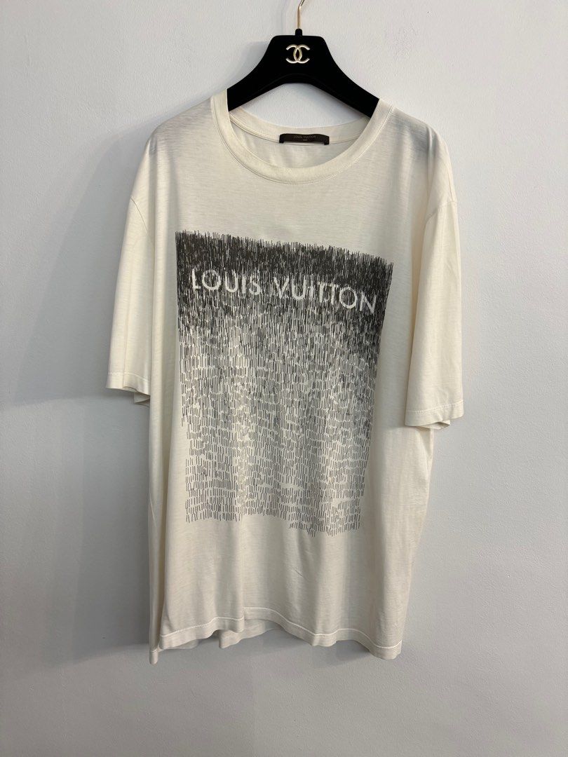 Louis Vuitton white Graphic Logo T-Shirt