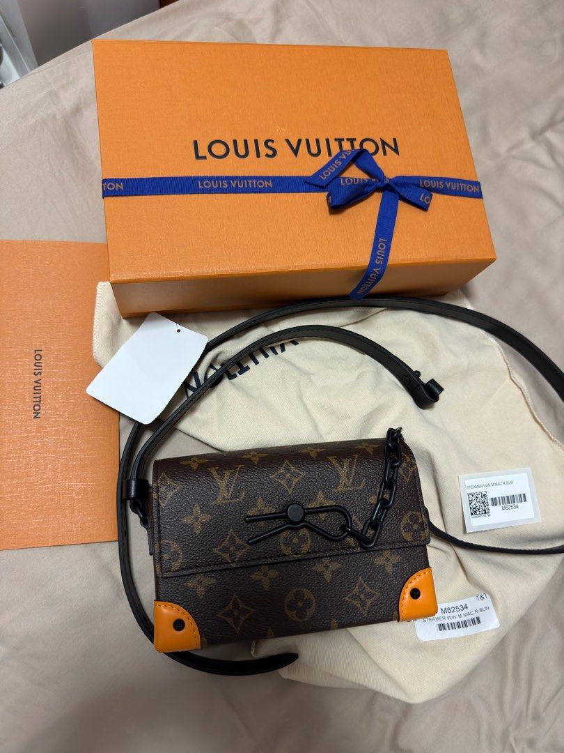 Louis Vuitton M82534 Steamer Wearable Wallet , Brown, One Size