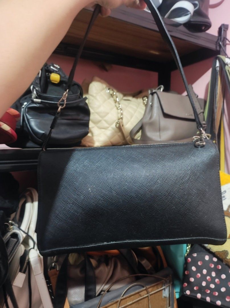 Calvin klein platinum label olivia shoulder bag discount