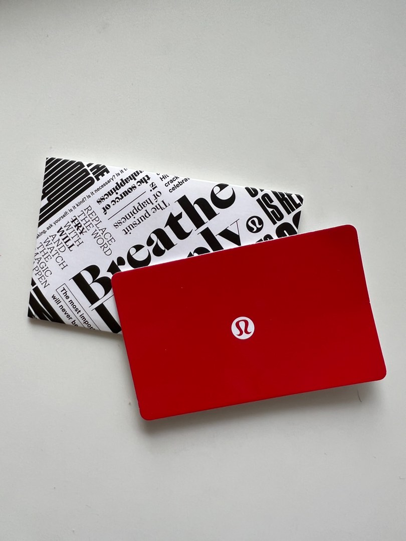 Lululemon $100 gift card Tickets Vouchers Vouchers on Carousell