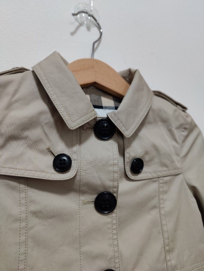 Baby burberry coat sale clearance