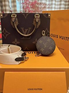 Louis Vuitton OnTheGo PM Handbag Sunrise Pastel Gold Color Hardware –  EliteLaza