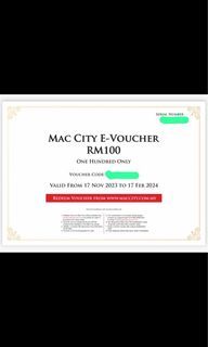 MACCITY E-VOUCHER RM400