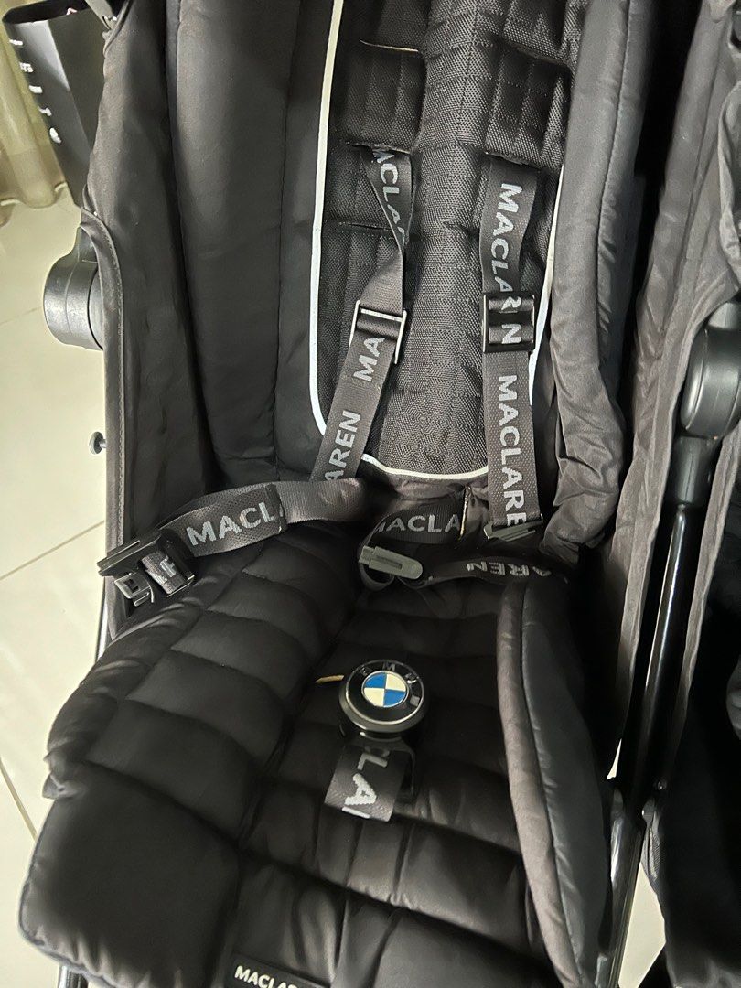 MACLAREN BMW STROLLER TWIN Babies Kids Going Out Strollers on