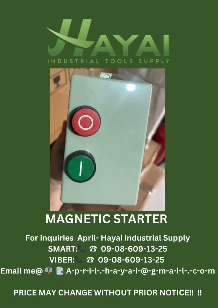 Magnetic starter, Commercial & Industrial, Construction Tools ...