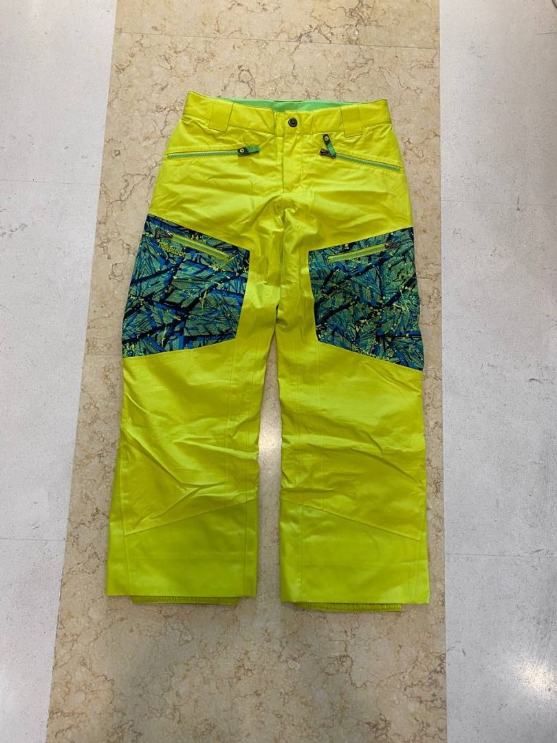 Marmot Sulphur Vibrant Green Freerider Ski Pants