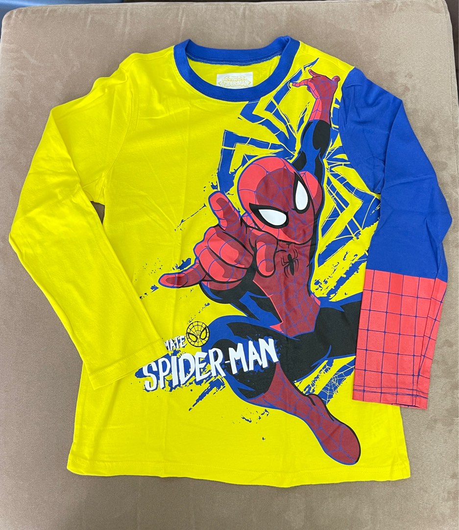 Marvel Spiderman Kids Shirt Spidey size 910yo, Babies & Kids