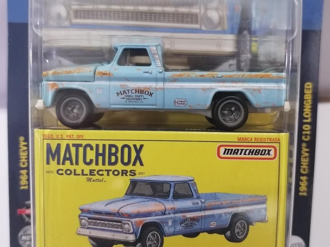 Matchbox 2022 Collectors 9/20 1964 Chevy C10 Longbed - Rusted Light ...