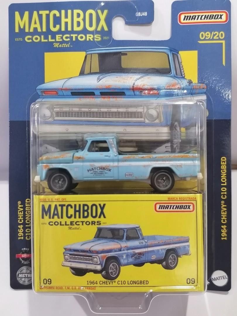 Matchbox 2022 Collectors 9/20 1964 Chevy C10 Longbed - Rusted Light ...