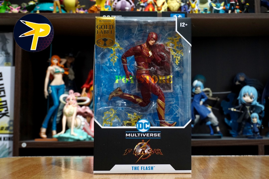 MCF DC MULTIVERSE THE FLASH GOLD LABEL VARIANT, Hobbies & Toys, Toys ...