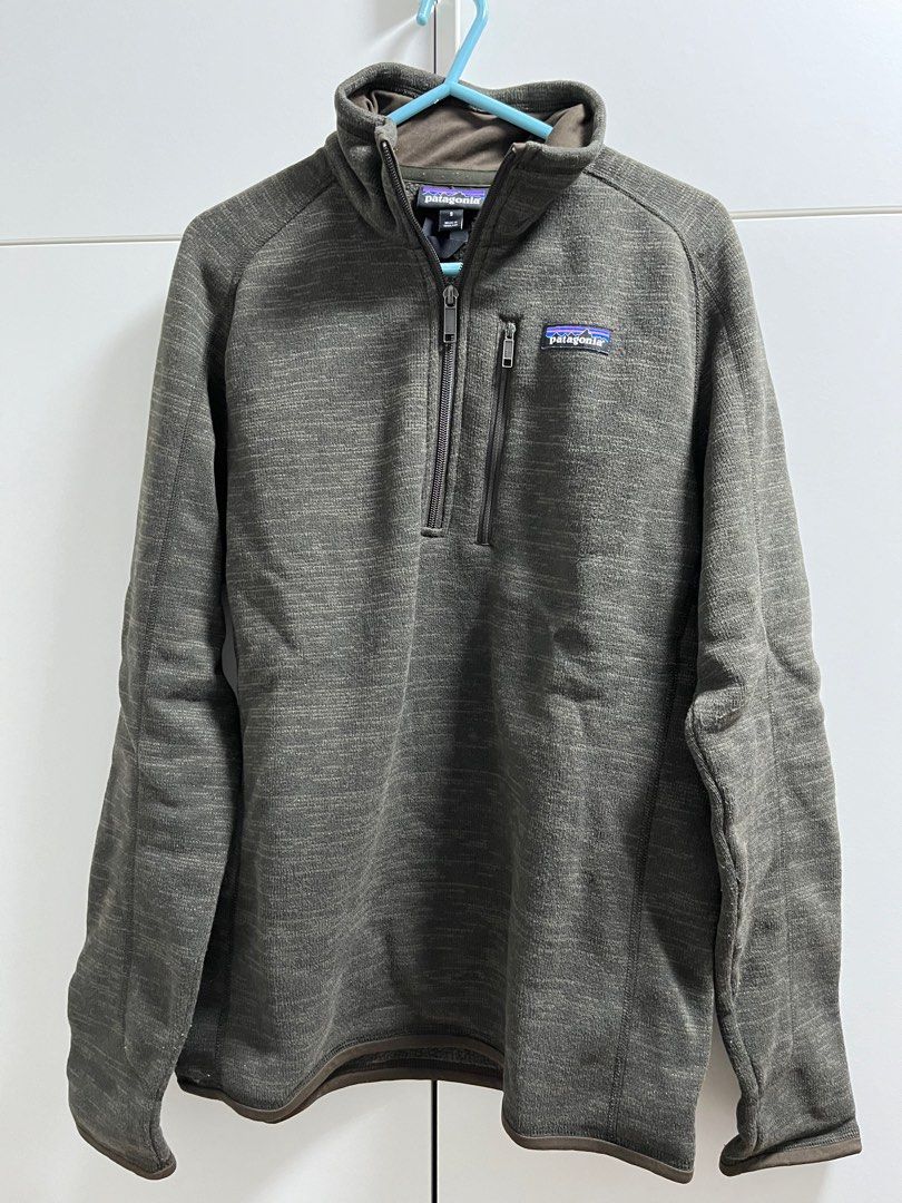 Men Patagonia Better Sweater 1/4 Zip, 男裝, 外套及戶外衣服- Carousell