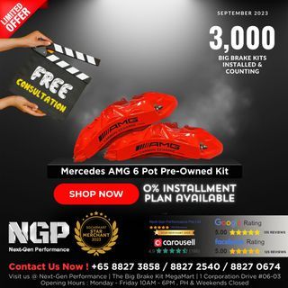 Mercedes AMG 6 Pot Pre-Owned 6 Pot Big Brake Kit , 4pot,6pot,CP9200 , CP9040 , CP9660 , CP9665 , CP9448 , 18z, F50, F40, 19z, AMG, M3, M5, RS4, RS5, RS7, Lexus, G20, G30,F10, BMW, Audi, Mercedes, Honda, Toyota, Mazda, Mini, Mitsubishi, Volkswagen BBK
