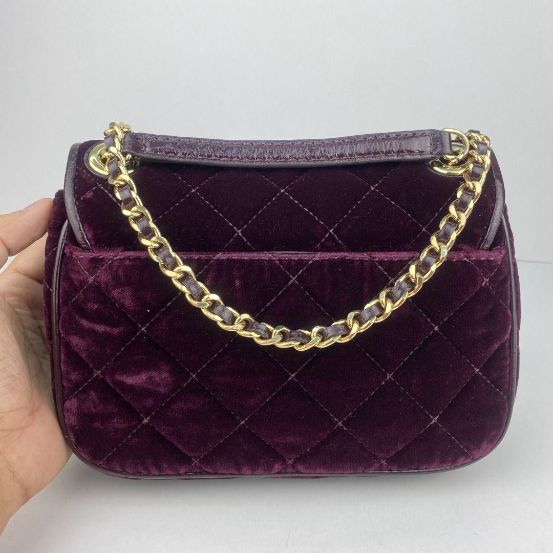 Michael kors sale velvet purse