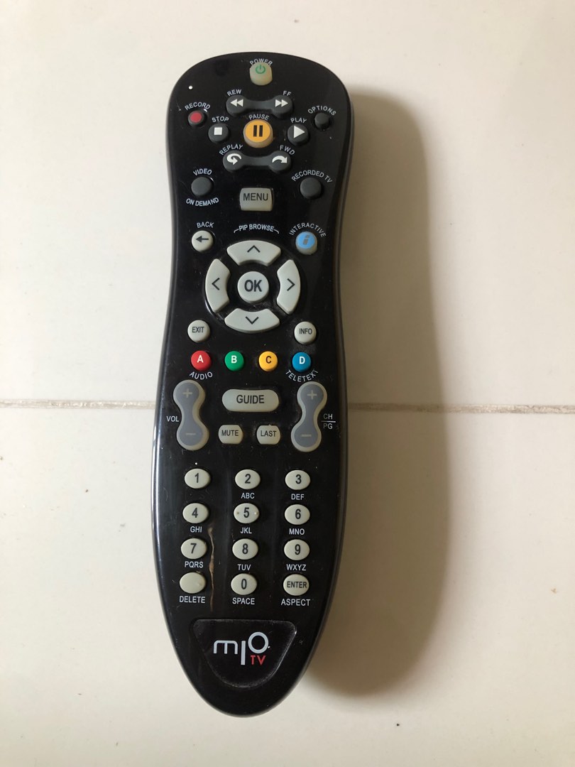 MIO TV remote control, TV & Home Appliances, TV & Entertainment, TV