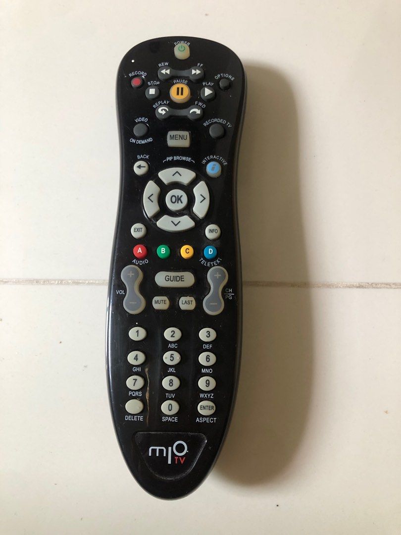 MIO TV remote control, TV & Home Appliances, TV & Entertainment, TV