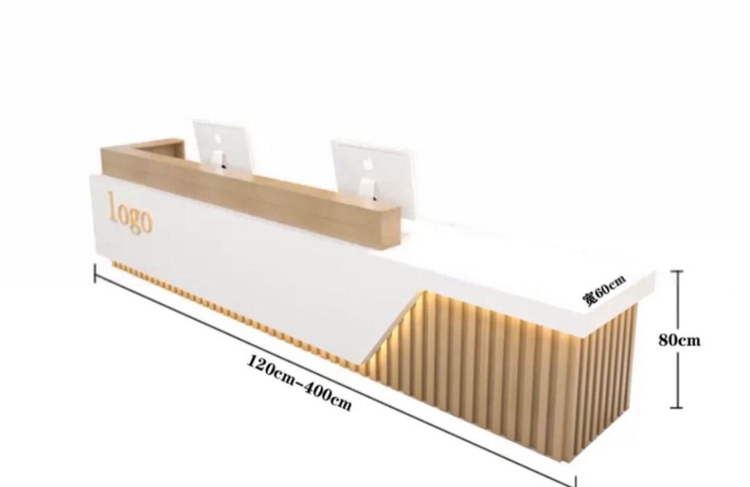 Modern Reception Desk:Standard for Company Front Desk, Hotel Lobby, Bar ...