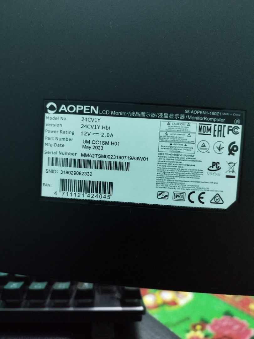 Monitor AOPEN, Computers & Tech, Desktops on Carousell