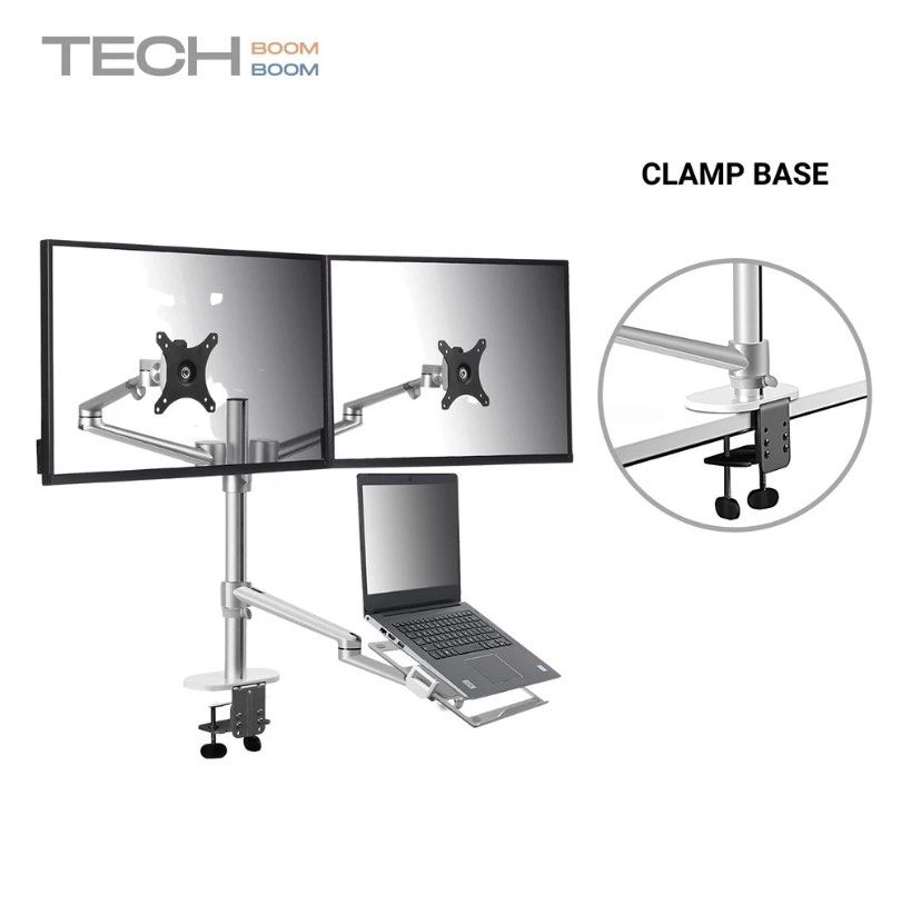 IRGOTECH TRIPLE Monitor Arm up to 32 inch monitor, Computers & Tech