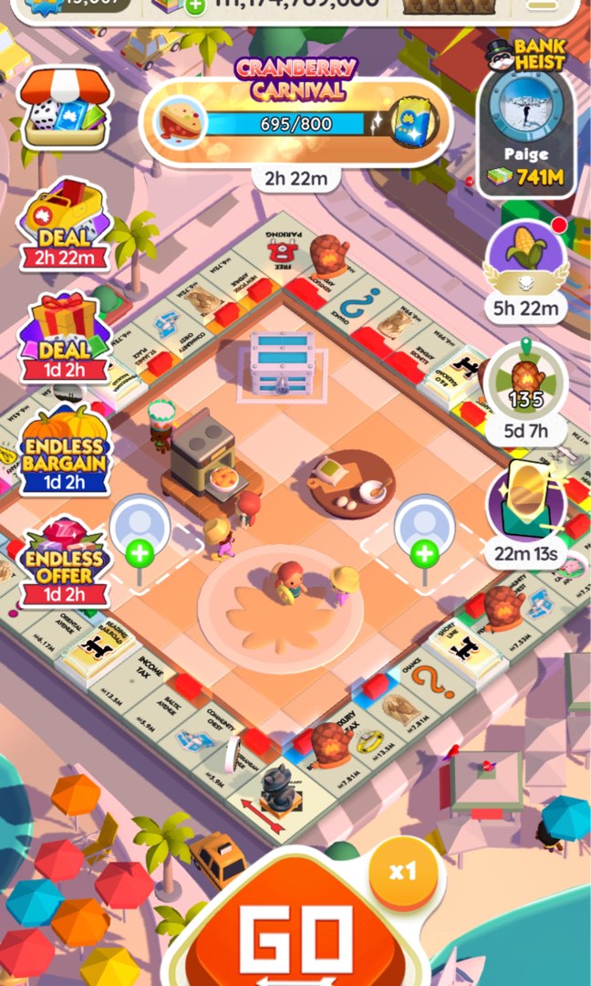 Monopoly Go Thanksgiving Partner Event, Video Gaming, Gaming